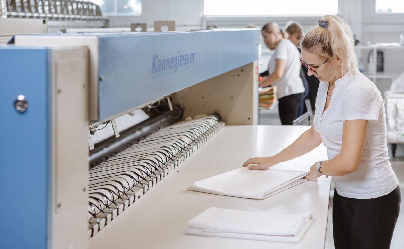 Medicininių įstaigų ir globos namų skalbimo paslaugos