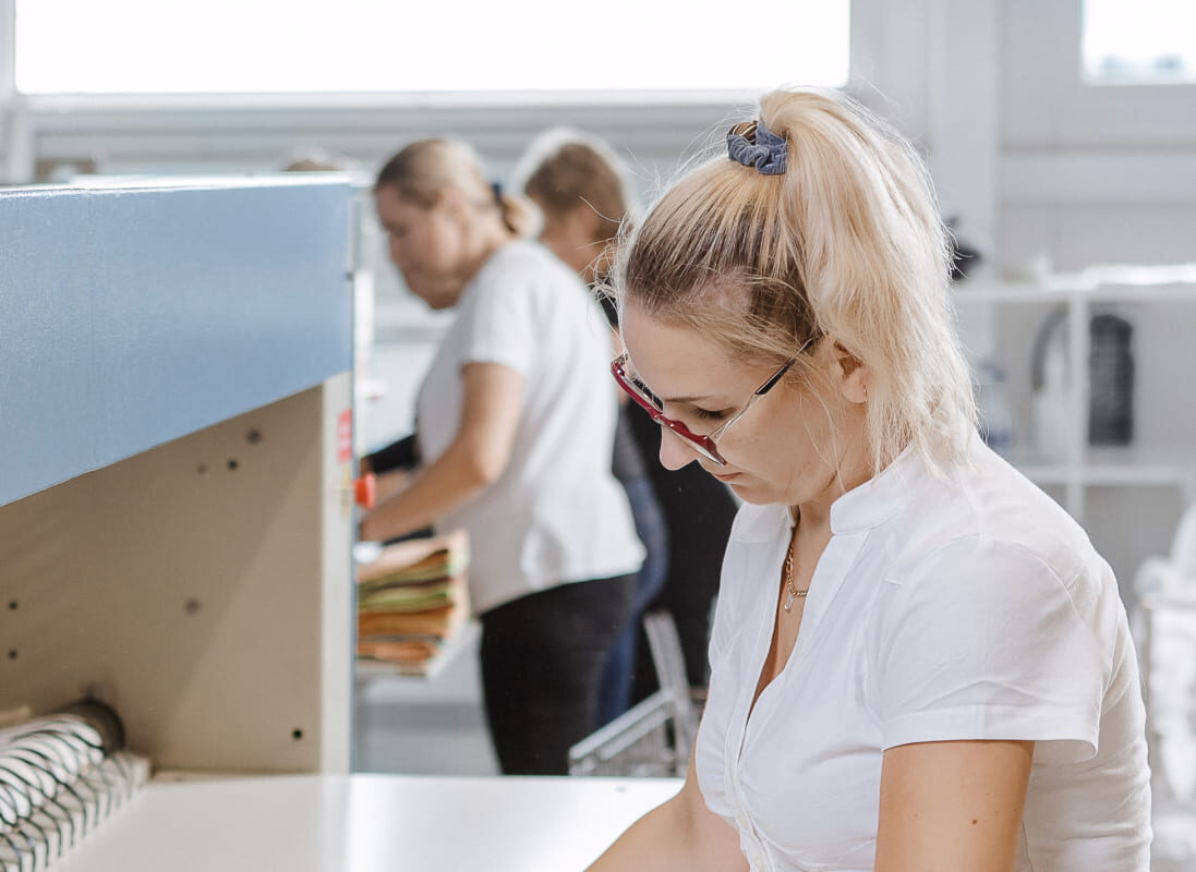 Patalynės, rankšluosčių, staltiesių, užuolaidų ir darbo rūbų skalbimas